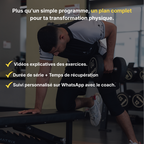 Programme de préparation physique MMA