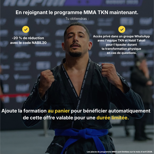 Programme de préparation physique MMA