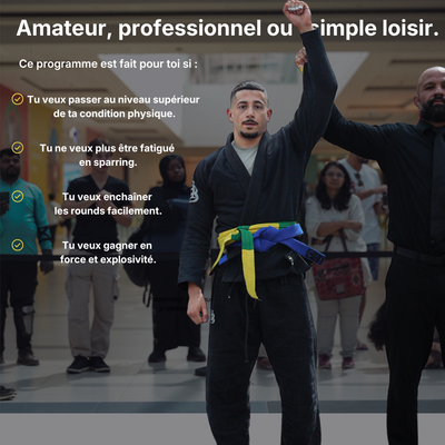 Programme de préparation physique MMA