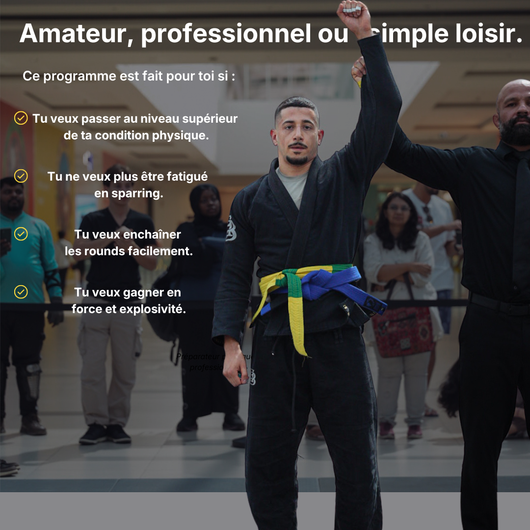 Programme de préparation physique MMA